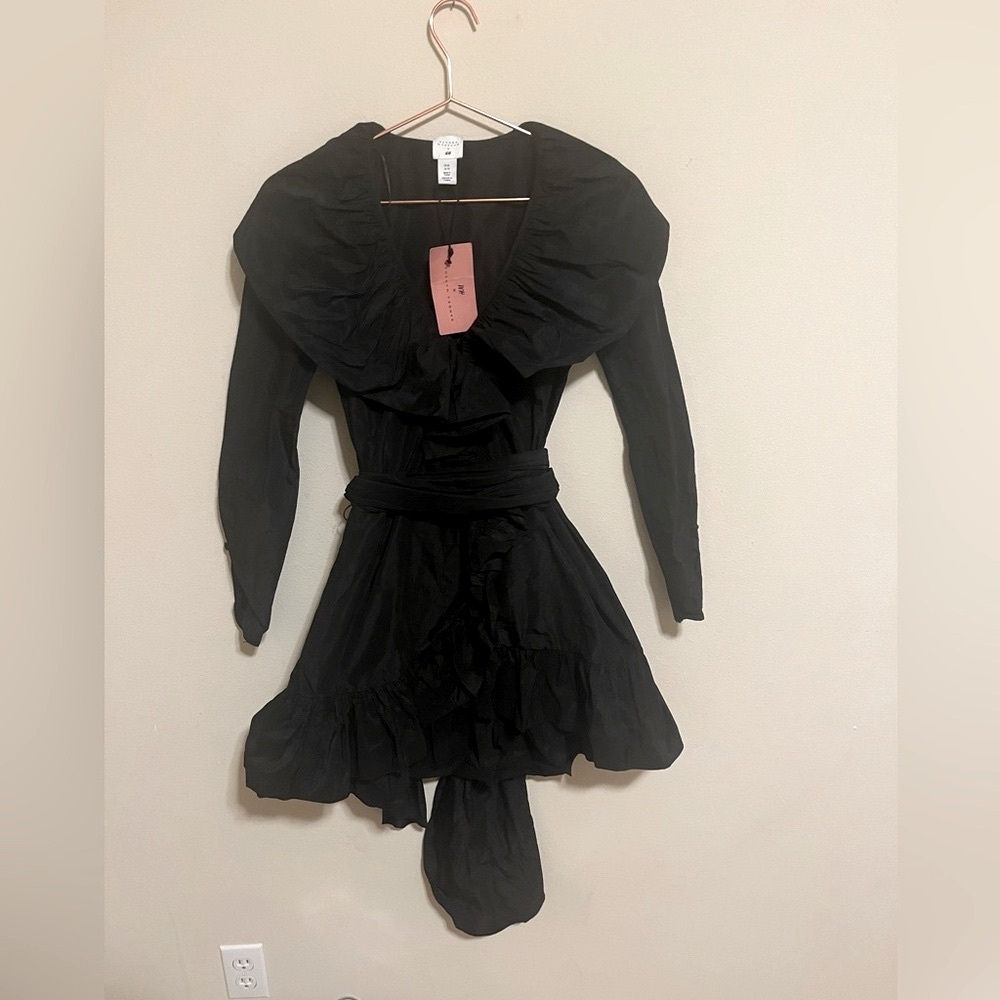 Sandra Mansour x H&M Ruffle Wrap Mini Dress ๐คโจ โ New With Tags - Picture 2 of 8